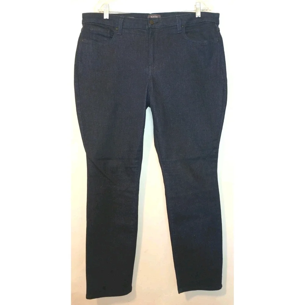 NYDJ Plus Jeans Sheri Slim 16W Lift Tuck Technology Tummy Panel 38X30 A131